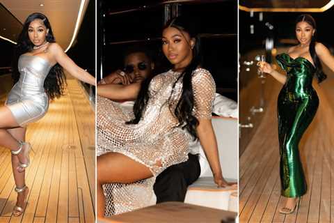 Yung Miami Wore 3 Gorgeous Looks for her NYE Yacht Party Weekend with Diddy