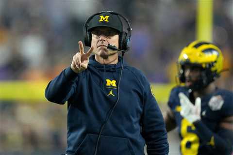 Broncos reach out to Jim Harbaugh as coaching search gets underway