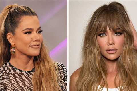 Khloé Kardashian Hit Back At “Sad” People Who Speculated That She “Changed” Her Face In New Pics..