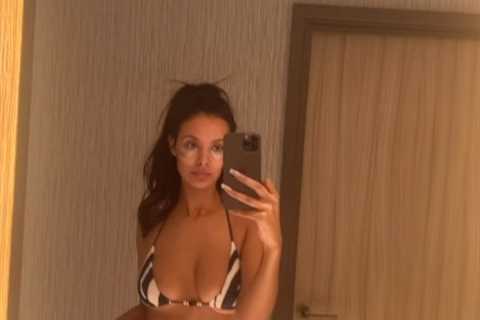 Love Island host Maya Jama looks incredible in barely-there bikini ahead of new series launch