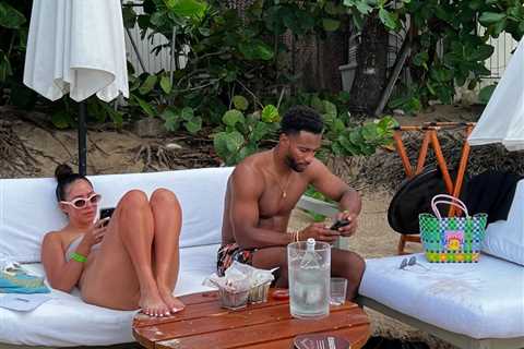Ex-Giant Victor Cruz spotted in Barbados with bikini-clad mystery woman