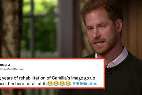 Harry Is Avenging Diana Right Now And 14 More Reactions To Prince Harry's Explosive 60 Minutes..