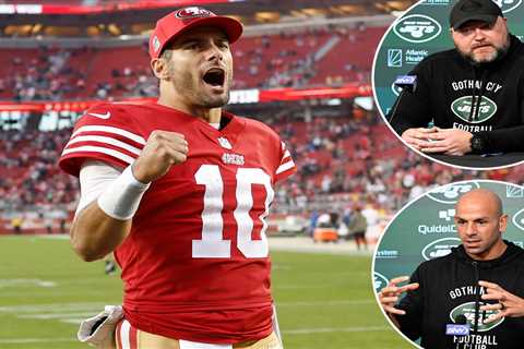 Jimmy Garoppolo is simple answer to Jets’ QB problem with jobs at stake