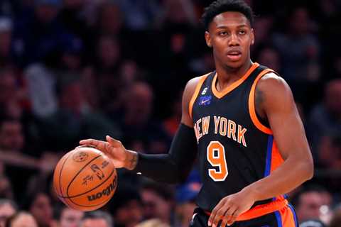 RJ Barrett closing in on return to Knicks’ lineup since finger injury