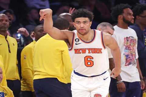 Knicks’ Quentin Grimes headed to All-Star weekend as Jordan Rising Star