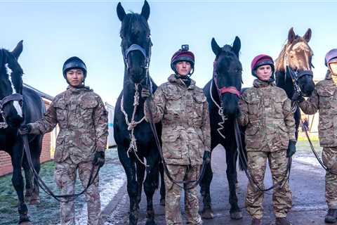 Inside the boot camp for the King’s 100 horses as they prepare for ride of their lives at the..
