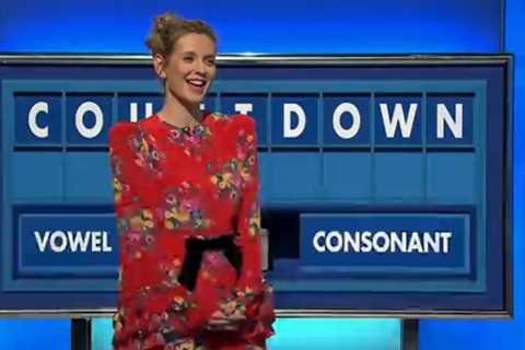 Rachel Riley dazzles Countdown viewers in striking red minidress on Channel 4 show