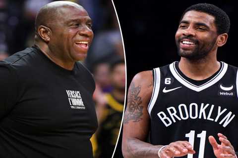 Magic Johnson would ‘love’ to see Kyrie Irving on Lakers amid trade request