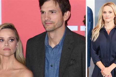Reese Witherspoon And Ashton Kutcher Looked Awkward And Uncomfortable On The Red Carpet Together,..