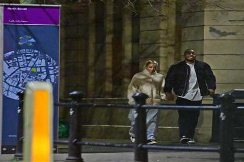 Strictly pair Molly Rainford and Tyler West spotted holding hands and heading to hotel in early..