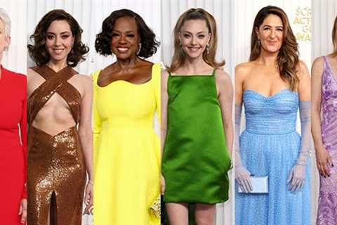 You Can Only Pick One 2023 SAG Awards Look For Every Color Of The Rainbow, And Sorry, But It's..