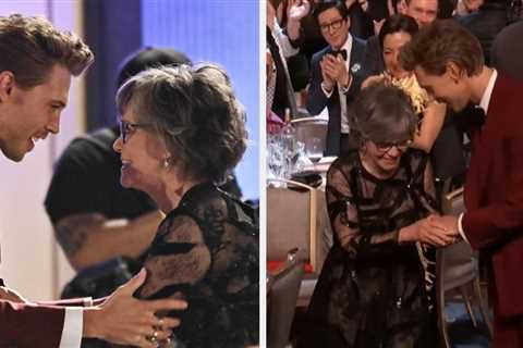 A Viral Clip Of Austin Butler Helping 76-Year-Old Sally Field Walk Onstage At The SAG Awards Has..