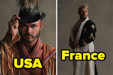 39 Men From 39 Different Countries Dressed In A National Costume, And It's Clear Who Understood The ..
