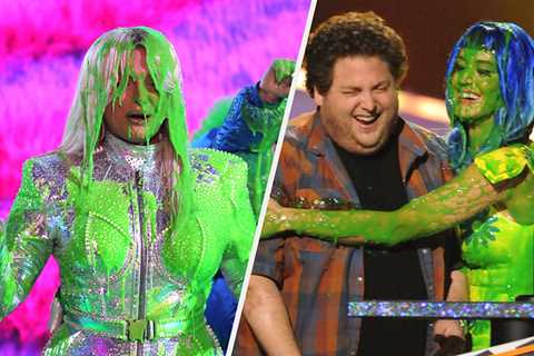 Katy Perry Told Bebe Rexha She Got Off Easy After Being Slimed At The Kids’ Choice Awards