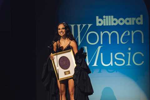 Becky G Wins American Express Impact Award at Billboard’s Women In Music 2023