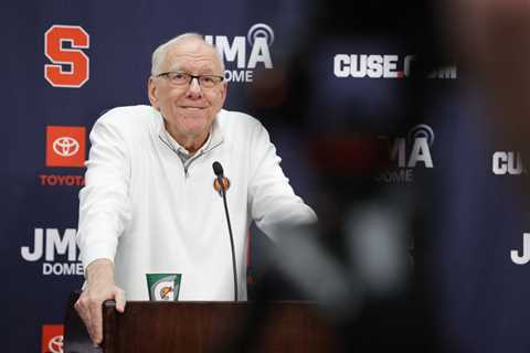Jim Boeheim already ‘gave my retirement speech’ as Syracuse season ends in crusher
