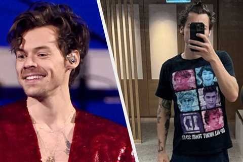Harry Styles Seemingly Confirmed Fans' Theory About His Deleted One Direction T-Shirt Instagram..
