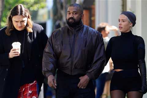 Kanye West And Wife Bianca Censori Spotted Shopping with Fashion Designer