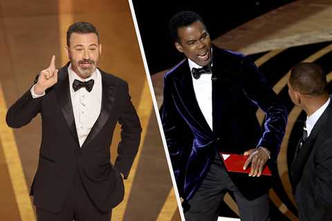 Here’s Every Will Smith Slap Joke Jimmy Kimmel Made At The Oscars