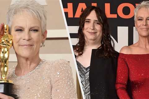 Jamie Lee Curtis Is Honoring Her Trans Daughter Ruby In A Special Way With Her Oscars Statue