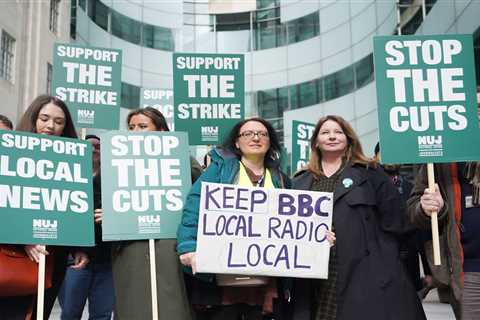 BBC apologises to fans as TV and radio shows thrown into chaos by staff strikes