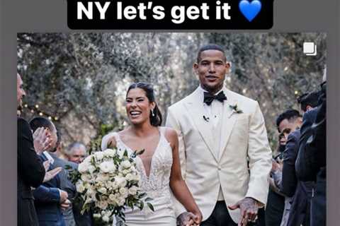 Darren Waller, Kelsey Plum ‘couldn’t be better’ with trade to Giants after wedding reveal drama