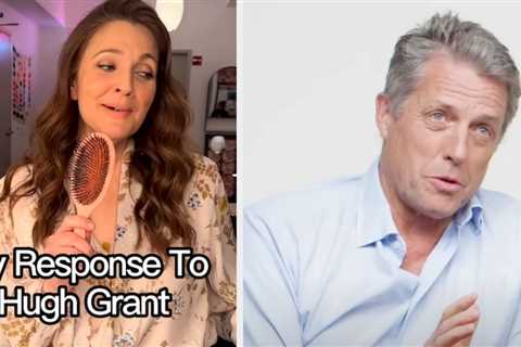 Drew Barrymore Reacted After Hugh Grant Called Her Singing Horrendous