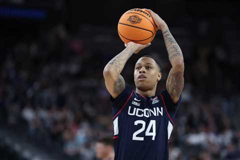 UConn’s Jordan Hawkins under the weather ahead of Final Four game