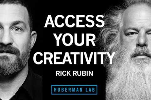 Rick Rubin: How to Access Your Creativity | Huberman Lab Podcast