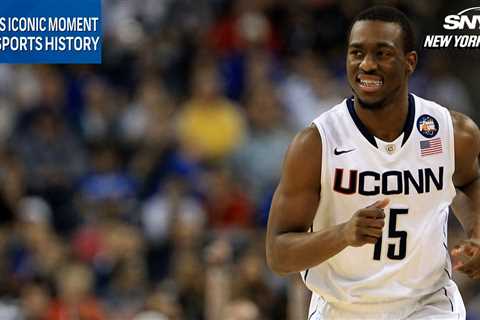 Today’s Iconic Moment in NY Sports:  Kemba Walker leads UConn to national title win