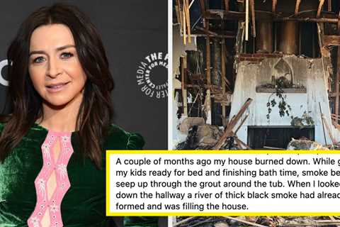 Grey's Anatomy Star Caterina Scorsone Revealed She Saved Her Three Children From A Fire That..