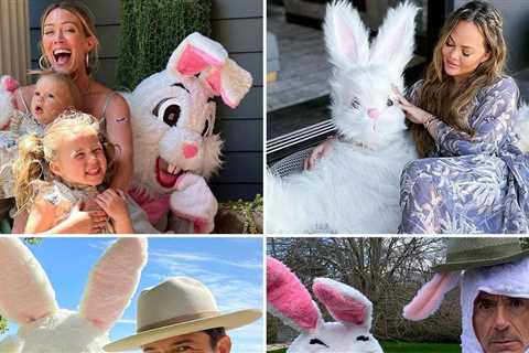 Starstruck Celebs With The Easter Bunny ... Hoppy Easter!!!