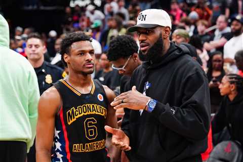 Bronny James leads Team USA to comeback win at Nike Hoops Summit