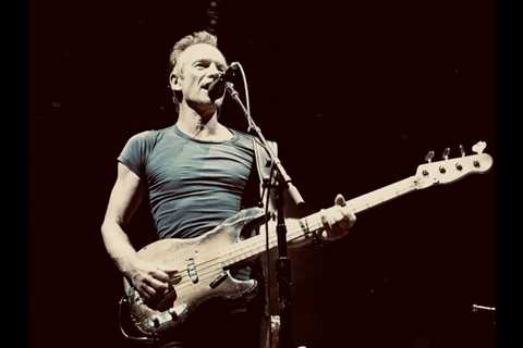 Sting Is Bringing His My Songs World Tour to North America: Here Are the Dates