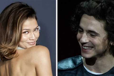 This Sassy And Adorable Exchange Between Zendaya And Timothée Chalamet On The Red Carpet Is Going..