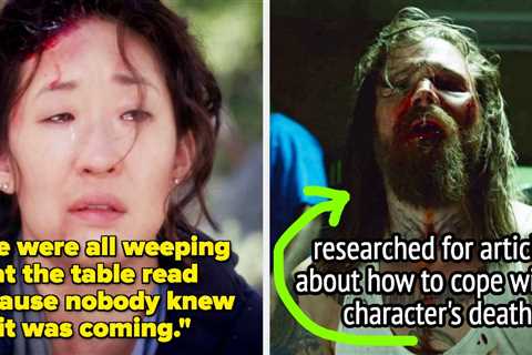19 TV Character Deaths That Were So Surprising, These Actors In The Shows Were Genuinely Shocked,..