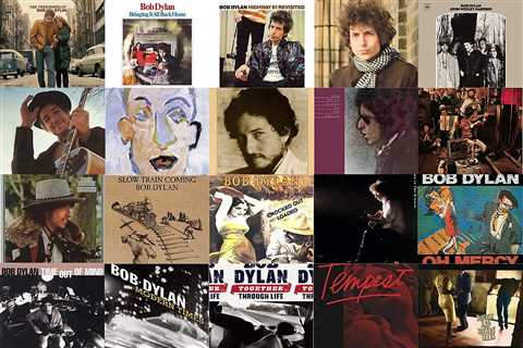 The Stories Behind 20 Bob Dylan Album Covers