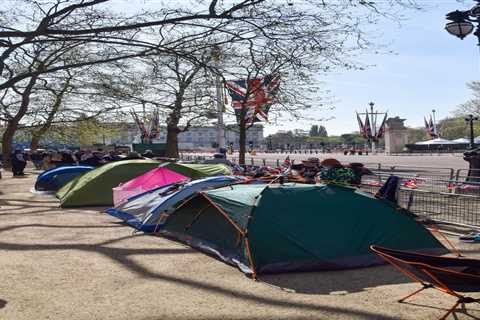 Is it legal to camp on The Mall ahead of King Charles’ coronation?