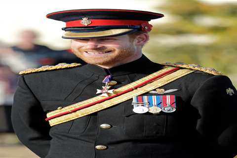 What medals does Prince Harry have and can he wear military uniform?