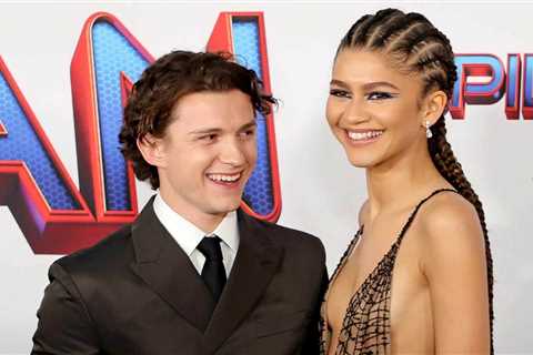 Zendaya & Tom Holland Cheer on Golden State Warriors During NBA Playoffs Date Night