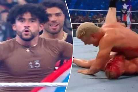 Bad Bunny steals show, Cody Rhodes escapes bloody Brock Lesnar at superb WWE Backlash