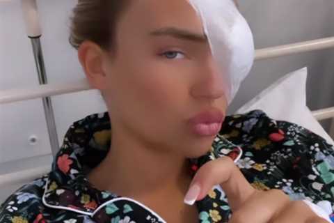 Towie star Ella Rae Wise reveals her EYE is paralysed after doctors operated on mystery lump