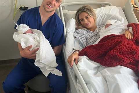 Dani Dyer shares sweet new snap of twin baby daughters after revealing their names