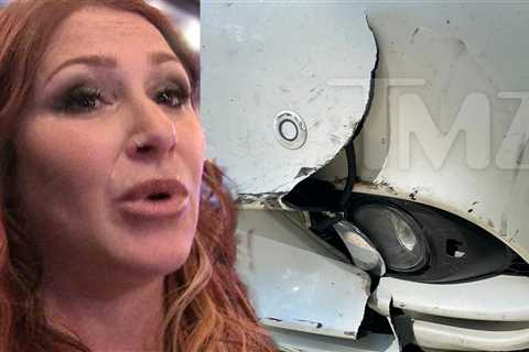 '80s Pop Star Tiffany Lucky to Be Alive After Car Collides With Truck Tire