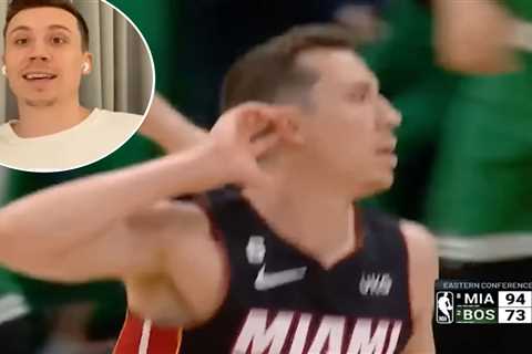 Heat’s Duncan Robinson taunted Celtics fans over vulgar texts