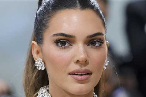 Kendall Jenner's Optical Illusion Dress Made It Look Like She Wasn't Wearing A Top