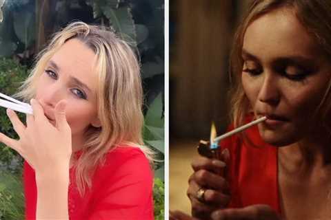 This “SNL” Star Spoofed How Much Lily-Rose Depp Smokes In “The Idol, And Lily-Rose Just Responded