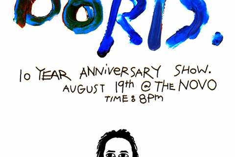 Earl Sweatshirt Announces Doris 10th Anniversary Show
