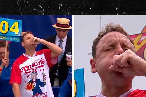Joey Chestnut Wins Nathan's Hot Dog Eating Contest, Almost Canceled