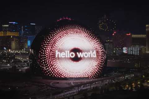 Watch Las Vegas' MSG Sphere Debut Its Incredible Visuals